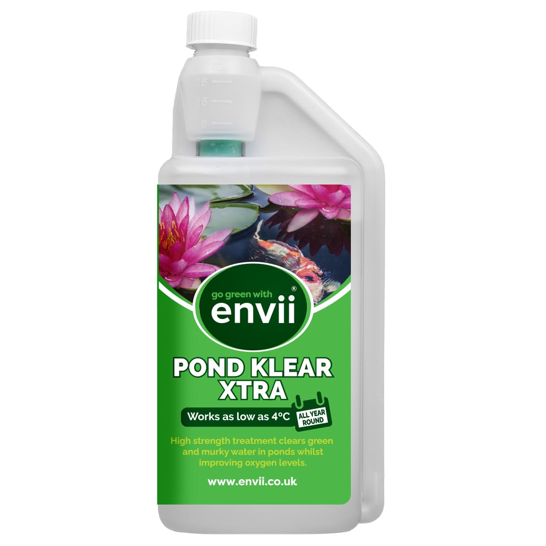 Envii Pond Klear Xtra – Natural Green Water Treatment for 100,000L