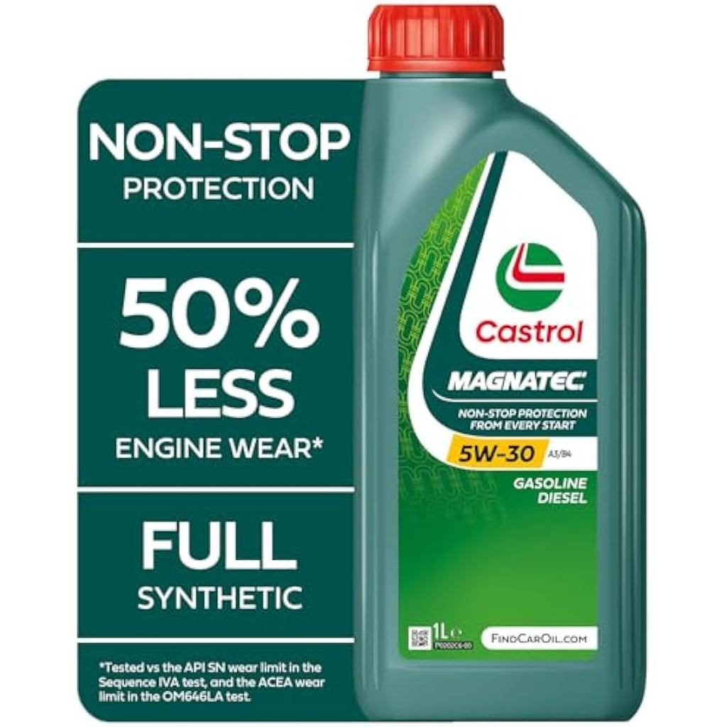 Castrol MAGNATEC 5W-30 A3/B4 Full Synthetic Engine Oil - 1L Bottle