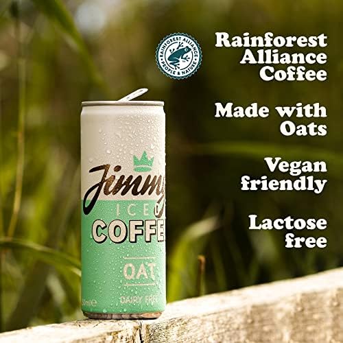 Jimmy's Iced Coffee Oat Latte – Vegan Dairy Free 12x250ml Multipack