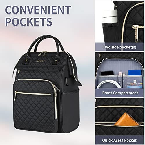 17 Inch Laptop Backpack – Water Repellent Travel Rucksack