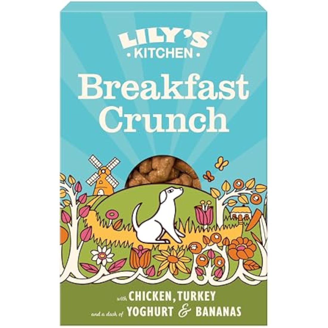 Lily's Kitchen Breakfast Crunch Dry Dog Food – Chicken & Turkey, 800g