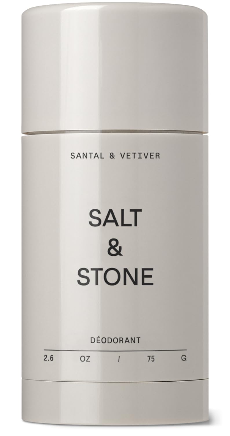 SALT & STONE Aluminum-Free Natural Deodorant - 48-Hour Protection