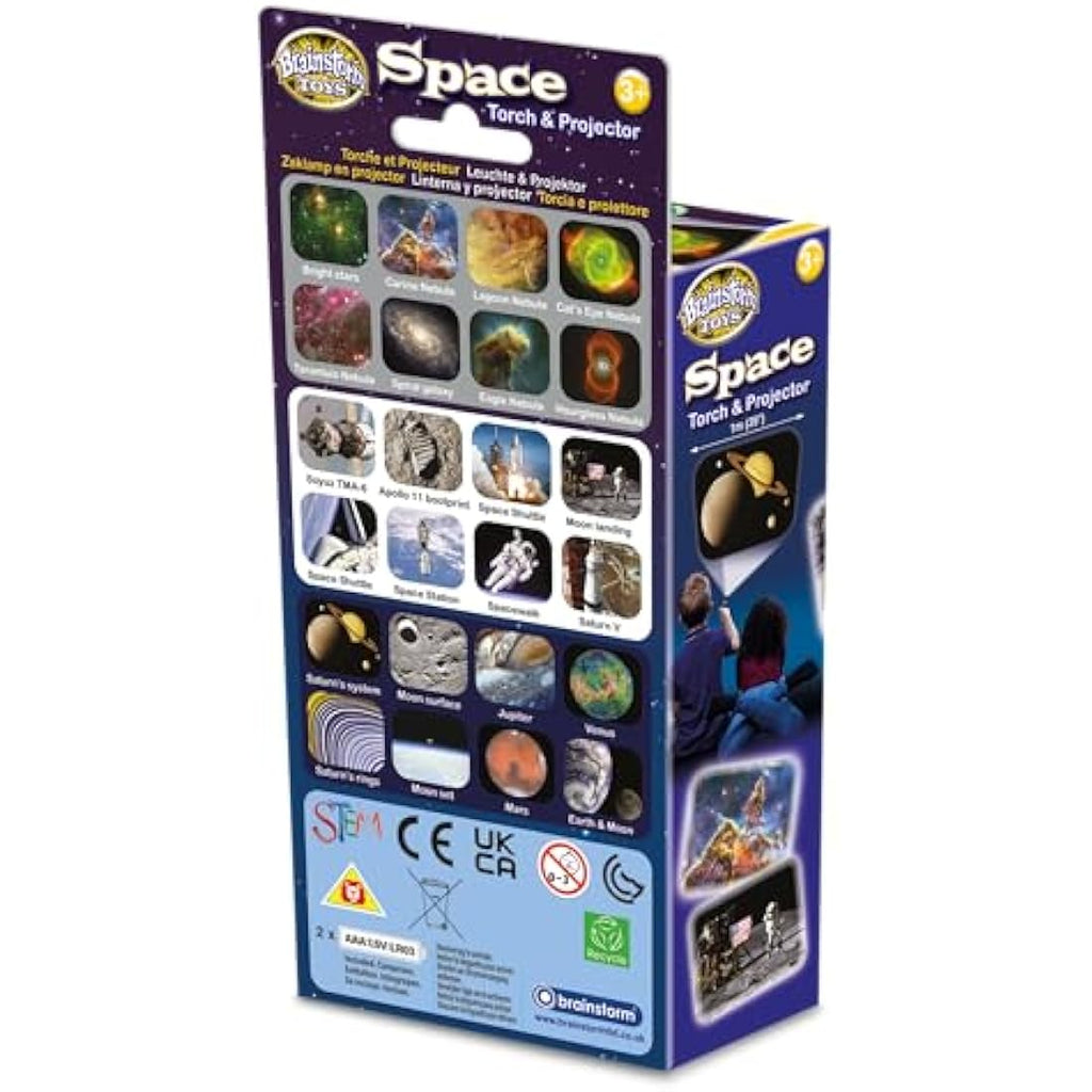 Brainstorm Toys Space Torch and Projector – 24 NASA Images STEM Toy