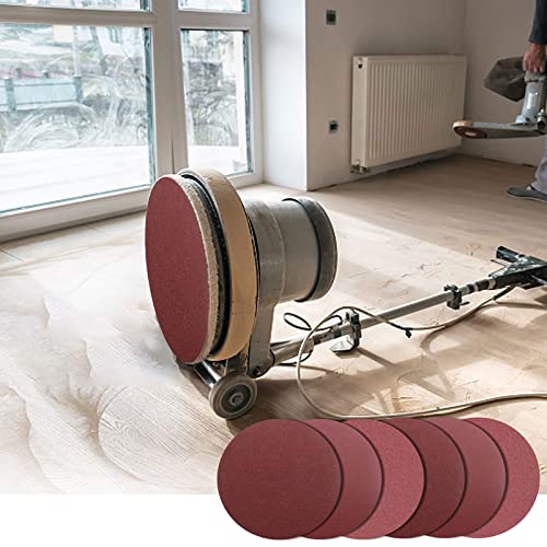 FEIHU 12 Inch Sanding Discs | 30 Pack Hook and Loop Grit Assortment