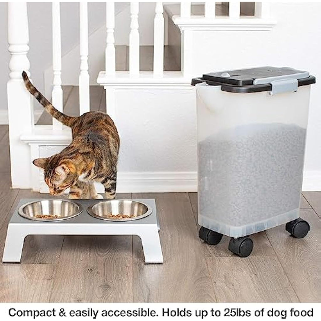 PetFusion Portable Pet Food Container – 10kg Heavy Duty Bin with Wheels