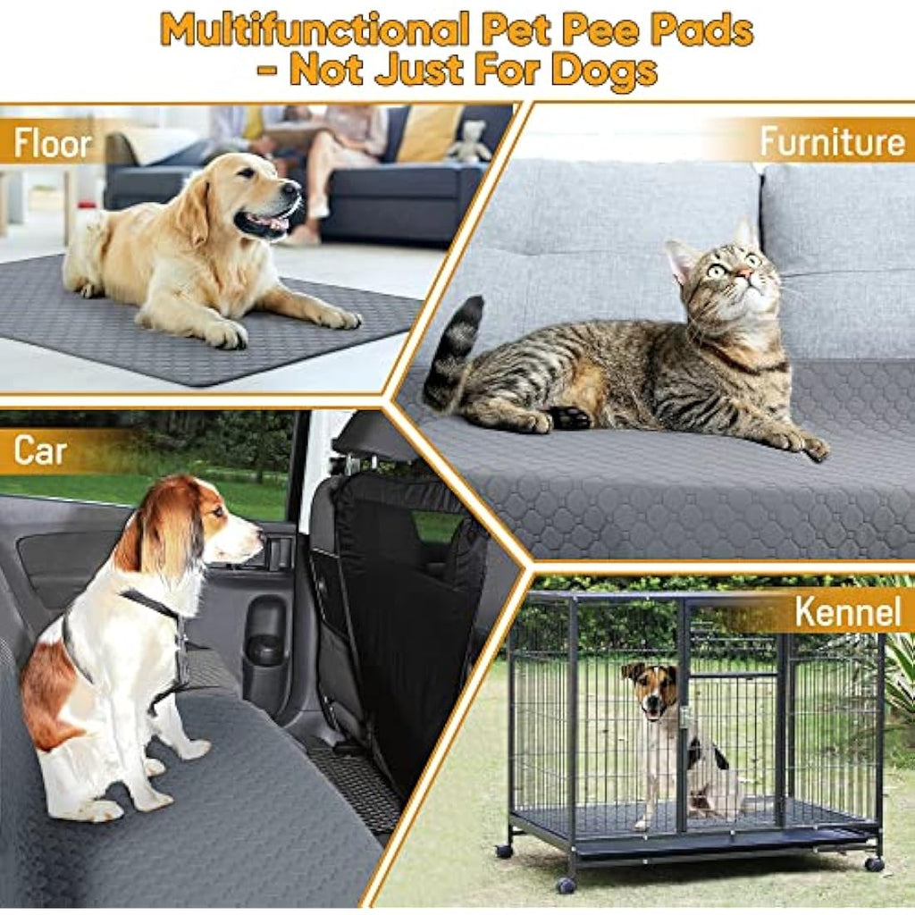 Reusable Dog Training Pads – Washable Waterproof 2-Pack
