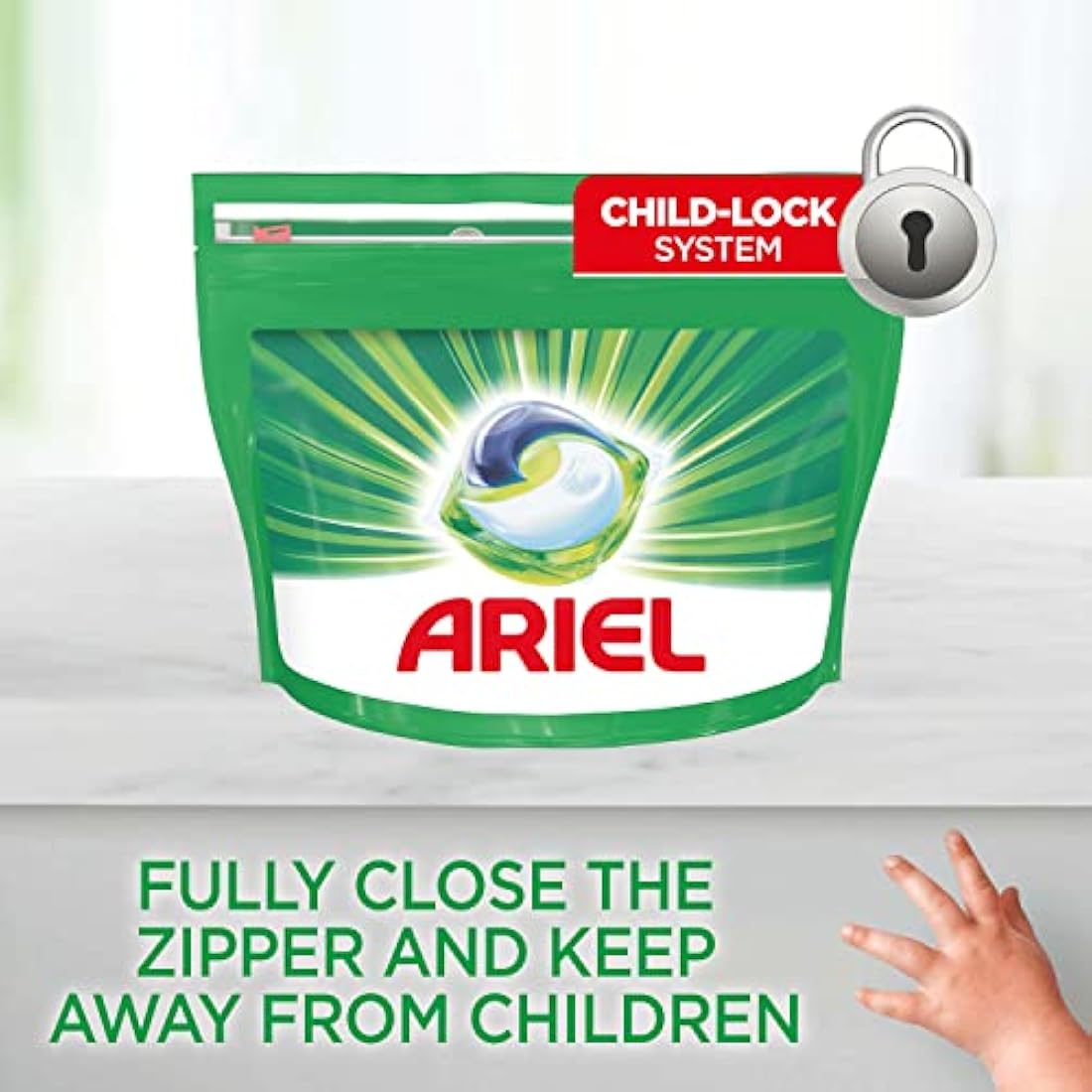 Ariel All-in-1 PODS Laundry Detergent Capsules - 122 Washes (61x2)