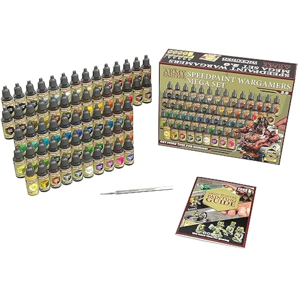 The Army Painter Speedpaint 2.0 Mega Set – 60 Miniature Model Paints