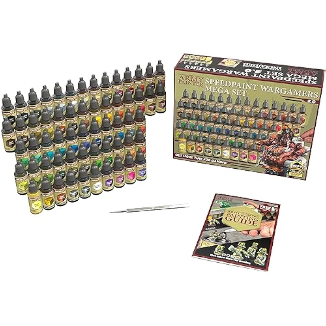 The Army Painter Speedpaint 2.0 Mega Set – 60 Miniature Model Paints