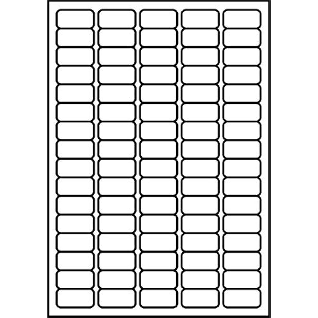 A4 Self Adhesive Address Labels | 8000 Labels (100 Sheets)