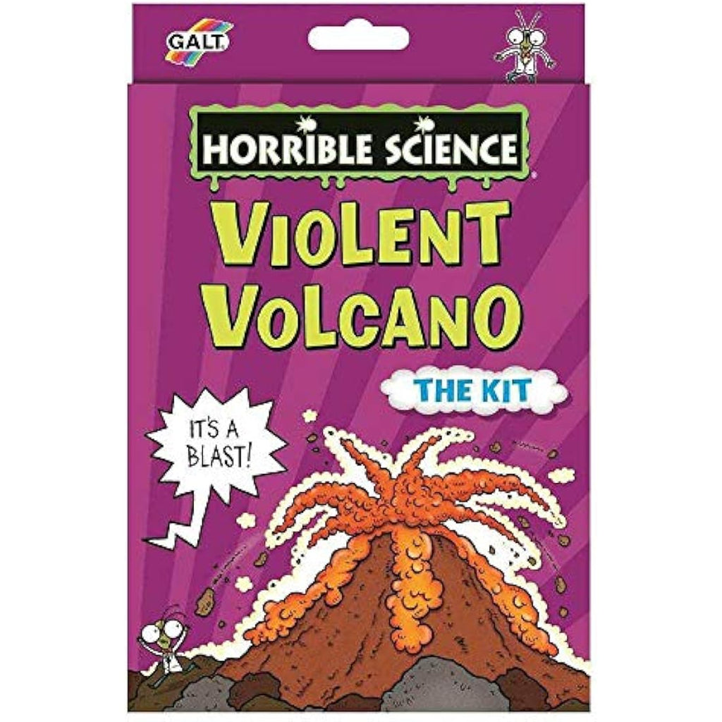 Galt Horrible Science Violent Volcano Kit – Kids STEM Experiment Set