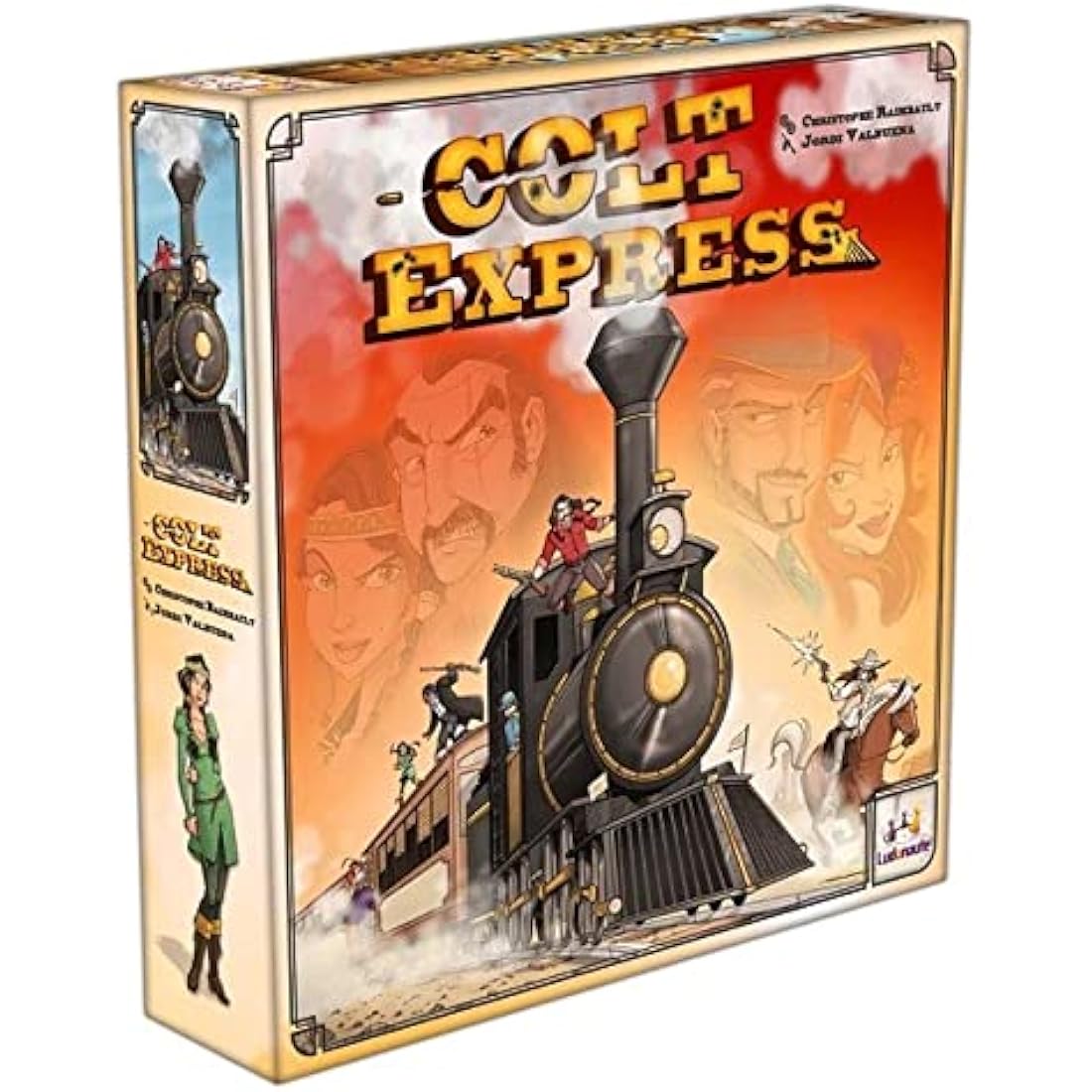 Asmodee Colt Express Board Game – Wild West Strategy Game for 2-6 Players