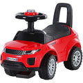 HOMCOM 3-in-1 Toddler Ride On Car – Foot to Floor Push Toy with Horn, Red