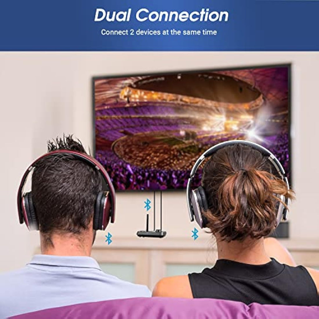 August MR280 Bluetooth 5.0 Transmitter Receiver | Optical RCA AUX Adapter