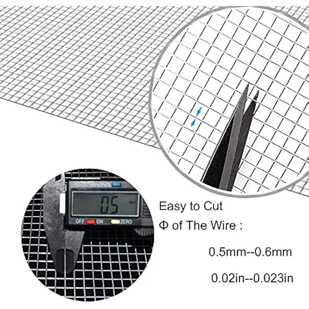 C&Xanadu Rodent Mesh – 200mm x 6m Galvanised Steel Wire Netting Roll