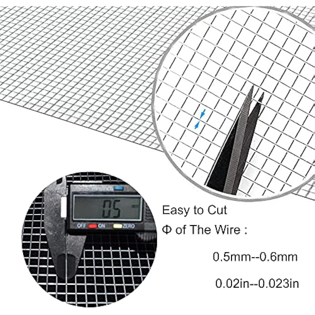 C&Xanadu Rodent Mesh – 200mm x 6m Galvanised Steel Wire Netting Roll