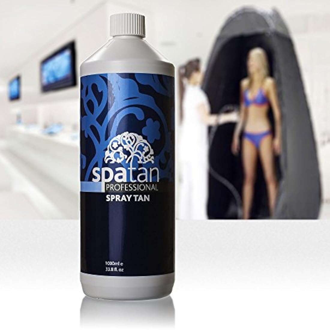 Spatan Spray Tan Solution | 1L Natural Shade with Organic DHA