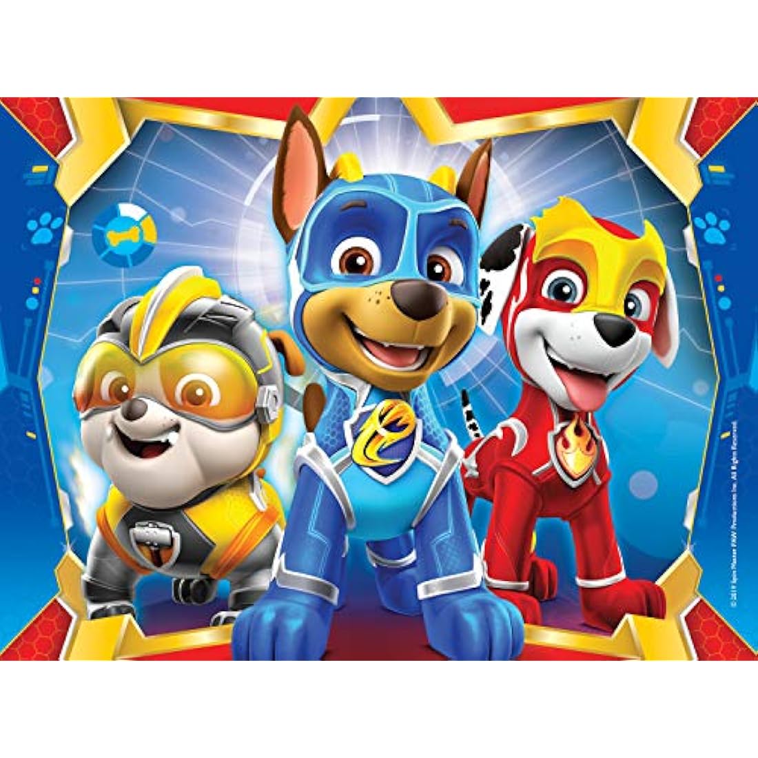 Ravensburger Paw Patrol Mighty Pups 4-in-1 Jigsaw Puzzles for Kids