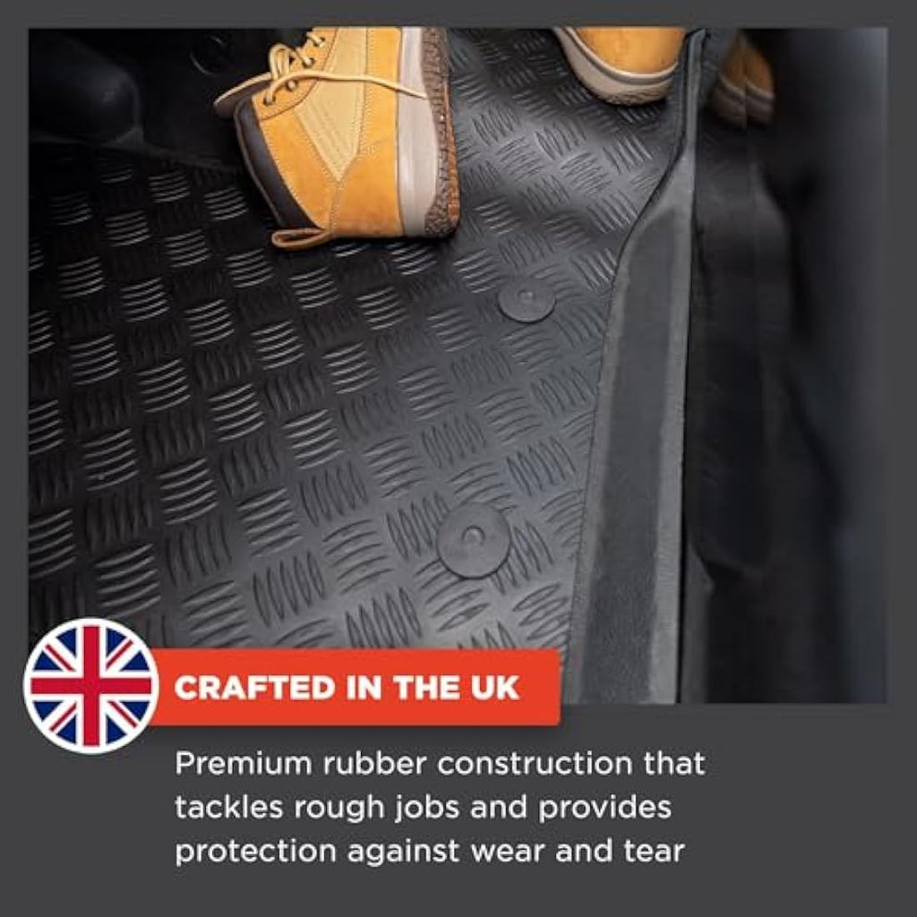 Toyota Hilux (2005-2011) Tailored Rubber Floor Mats – Waterproof Heavy Duty