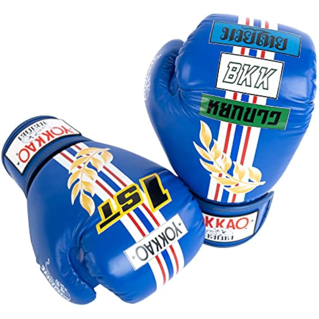 YOKKAO Premium Leather Muay Thai Boxing Gloves | Training & Sparring
