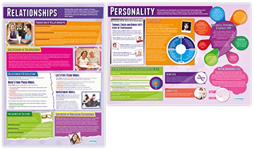 Psychology in Action Posters | Set of 6 A1 Gloss Charts |
