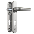 Bwintech Satin Nickel UPVC Door Handle Set | 92mm Multi-Point Lock