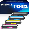 Jolof Store TN248XL Compatible Toner 4-Pack for Brother MFC-L3760CDW
