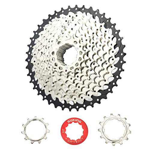 CYSKY 10 Speed Cassette 11-42T – Wide Ratio MTB & Road Bike Cassette
