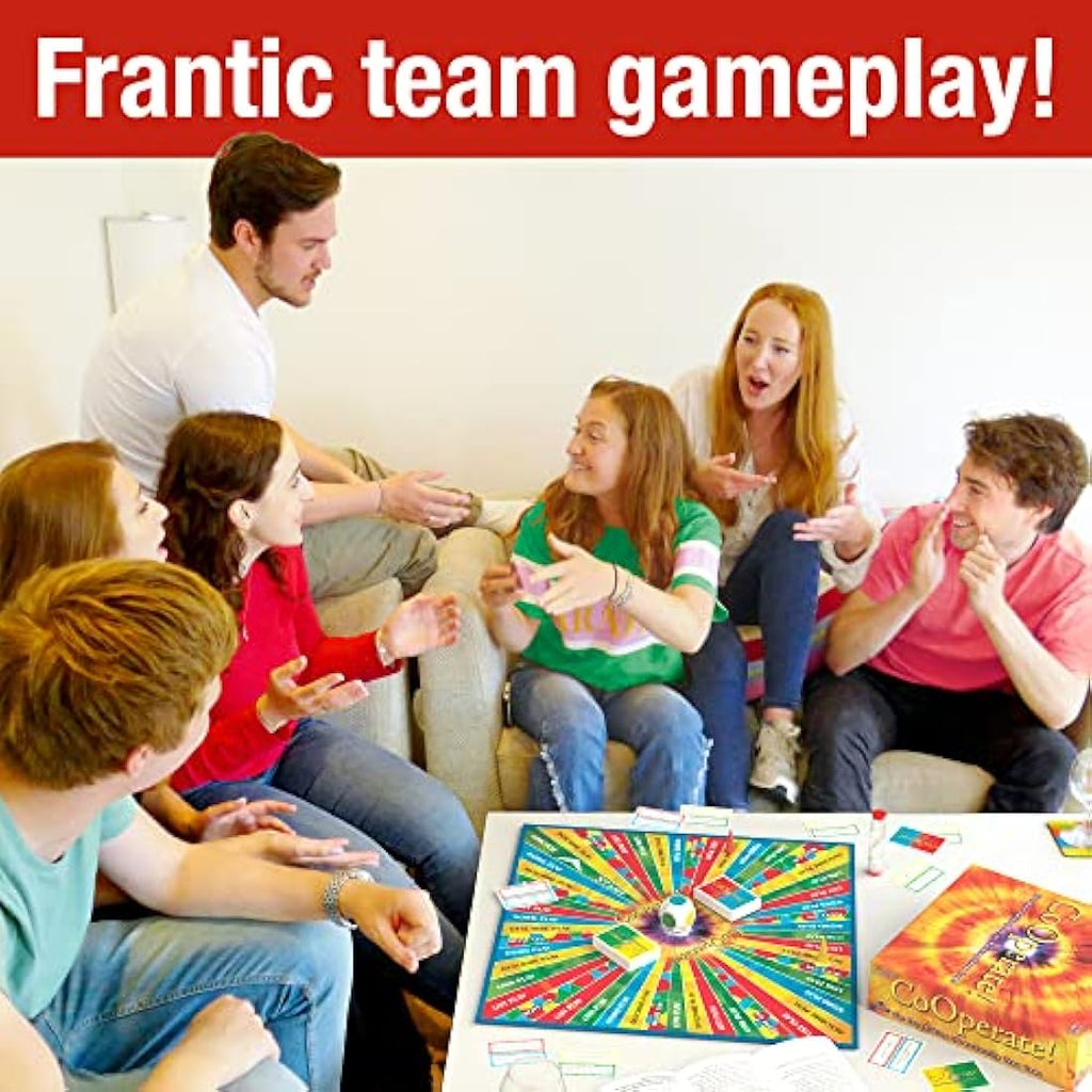 Drumond Park Co-operate Board Game | Fast-Talking Word Game for Ages 12+