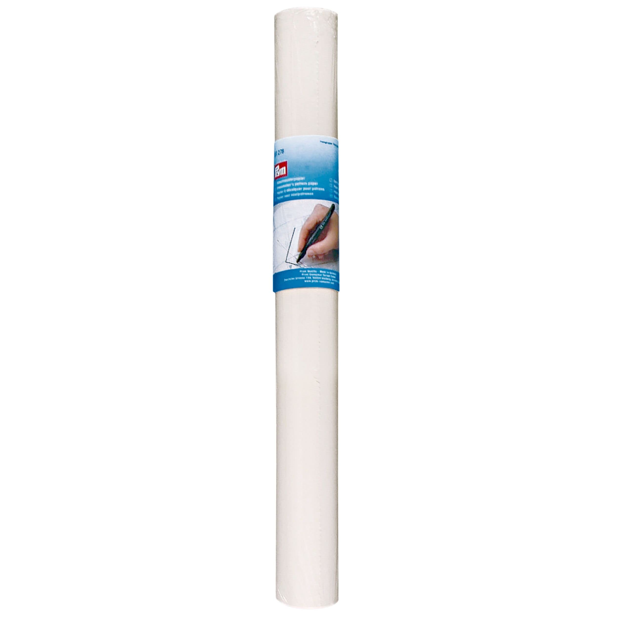 Prym Dressmaker's Pattern Paper – 1m x 10m White Tracing Paper