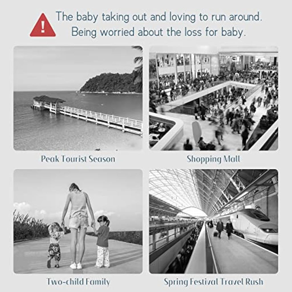 Anyfirst Anti Lost Wrist Link – 2.5M Toddler Safety Harness with Lock