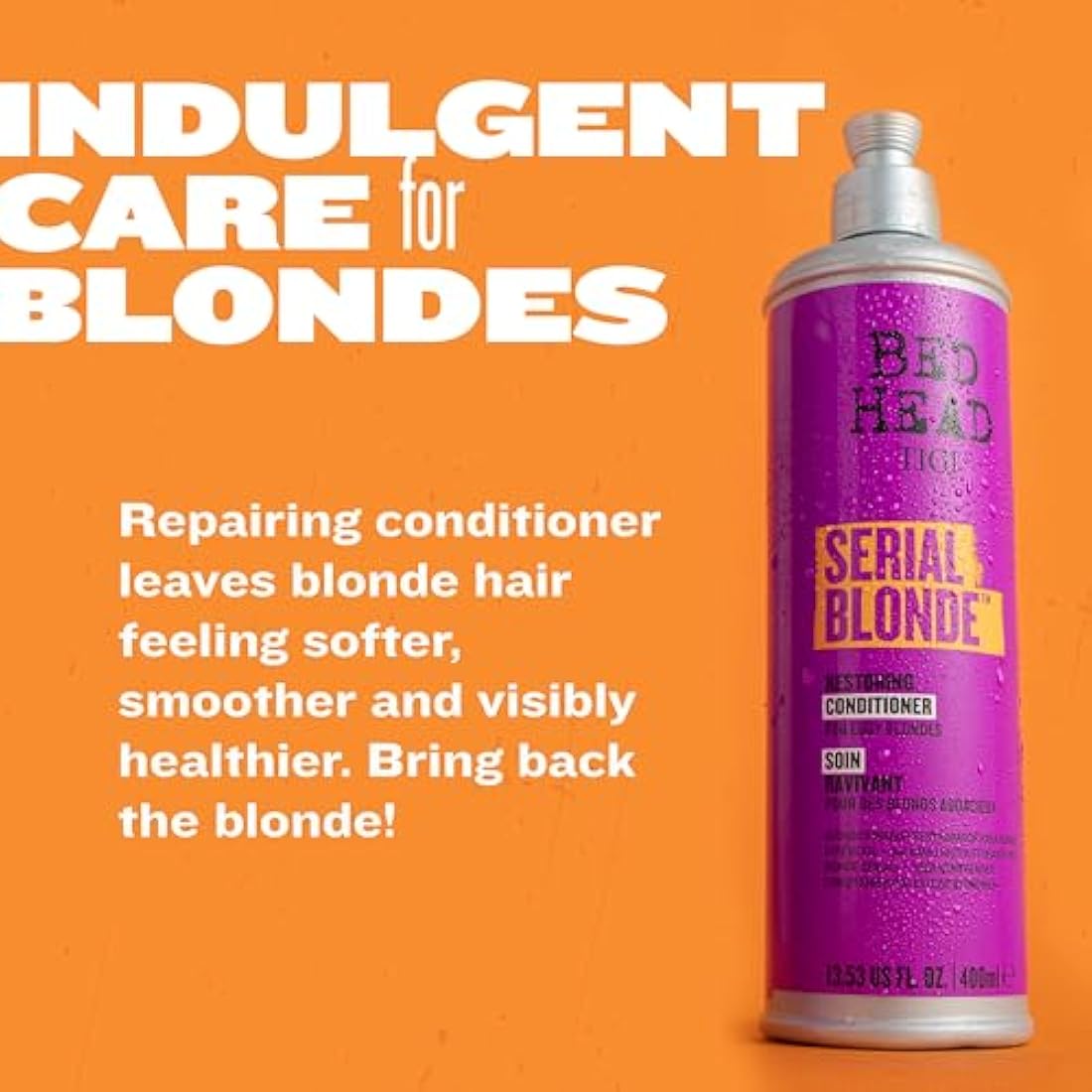 Bed Head by TIGI Serial Blonde Conditioner for Color Care - 600ml