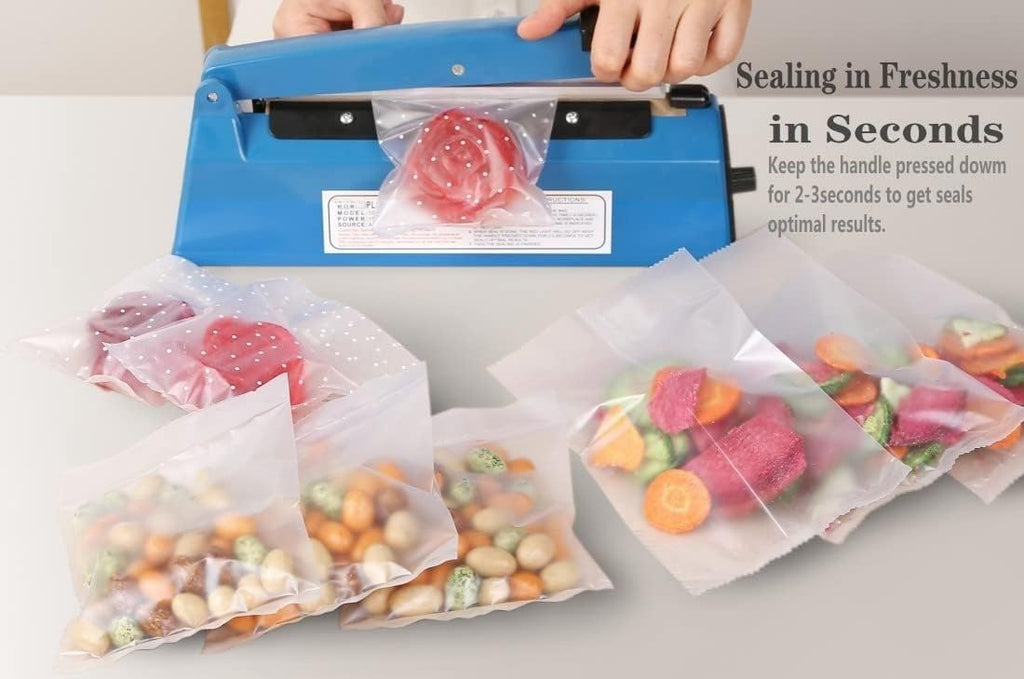 12" Impulse Heat Sealer – 8 Modes for Plastic & Poly Bags