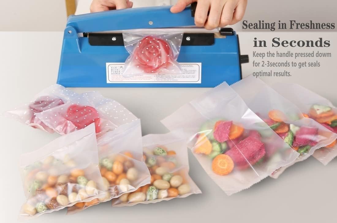 12" Impulse Heat Sealer – 8 Modes for Plastic & Poly Bags