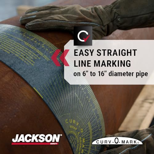 Jackson Safety Curv-O-Mark Extra-Large Pipe Layout Tool | 9' Heat Resistant