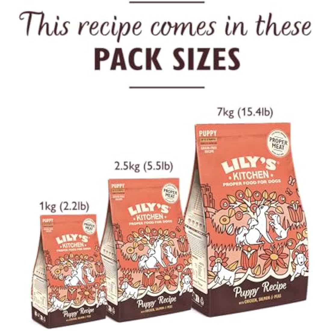Lily's Kitchen Puppy Dry Dog Food | Grain-Free Chicken & Salmon - 7kg