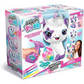 Canal Toys Unicorn Airbrush Plush - DIY Spray Art Toy with Stencils