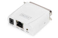 Digitus Fast Ethernet Print Server – White Network Adapter (DN-13001-1)