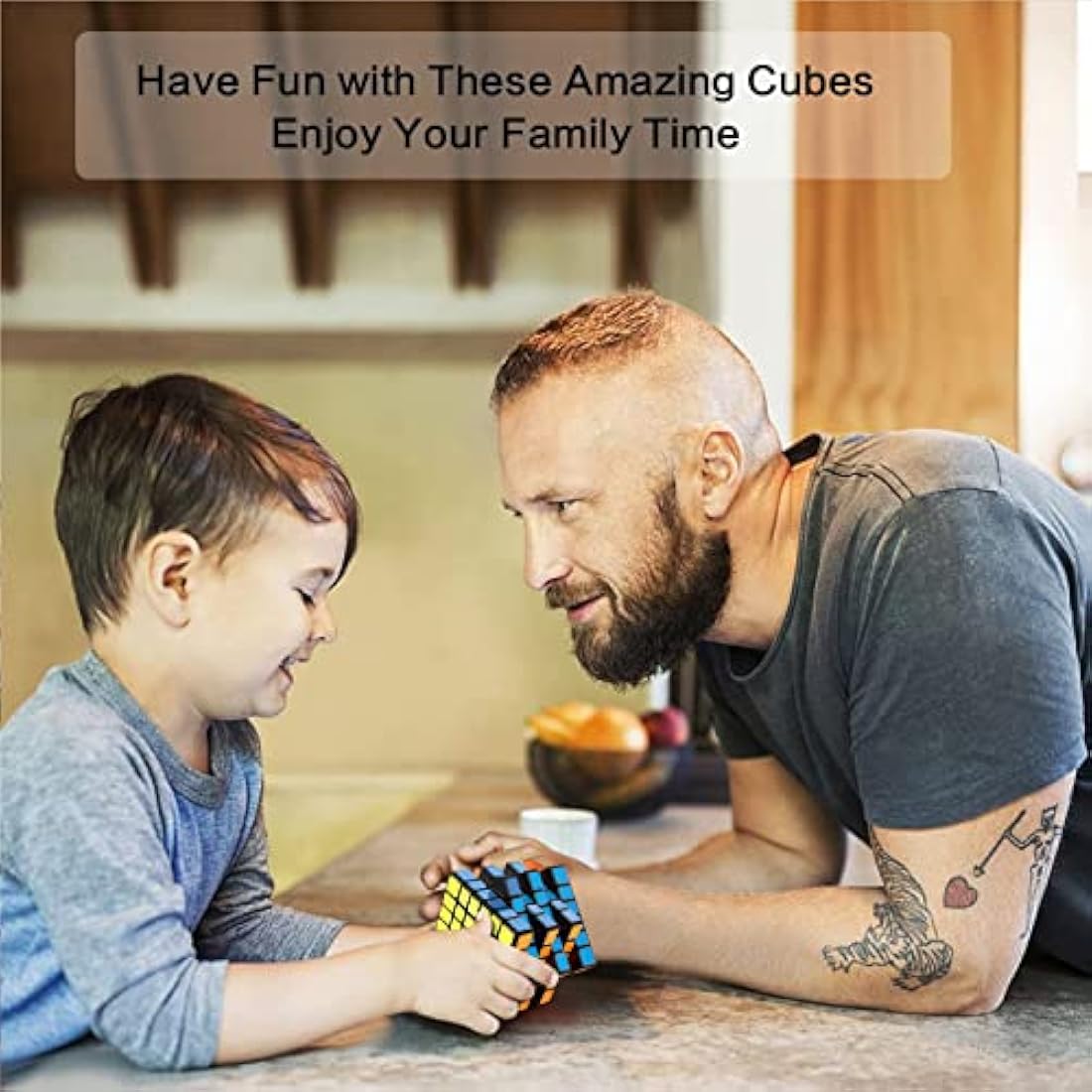 Roxenda 6x6 Speed Cube – Smooth Professional Puzzle Toy for All Ages