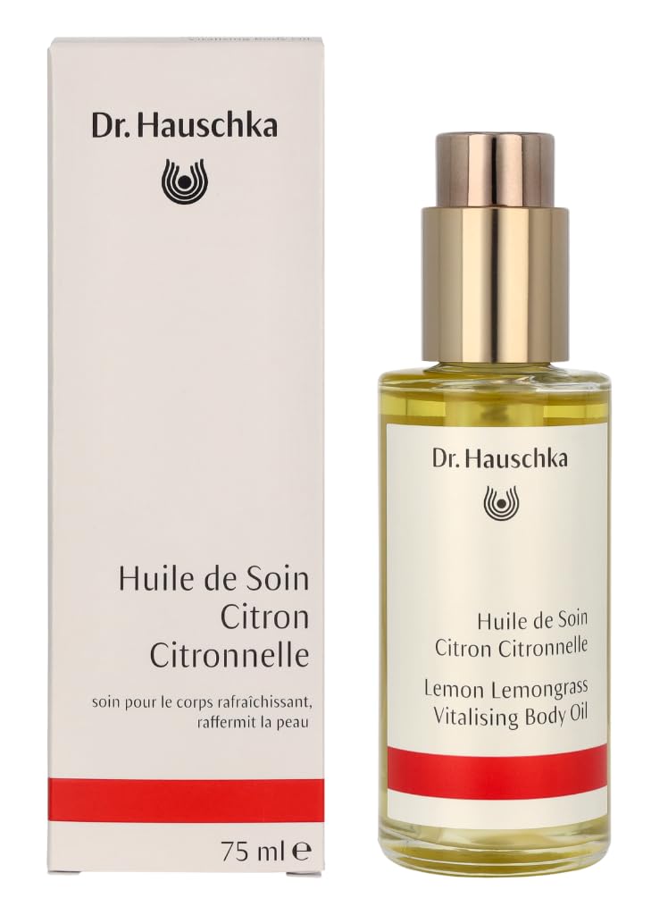 Dr. Hauschka Lemon Lemongrass Vitalizing Body Oil – 75 ml Natural Skincare