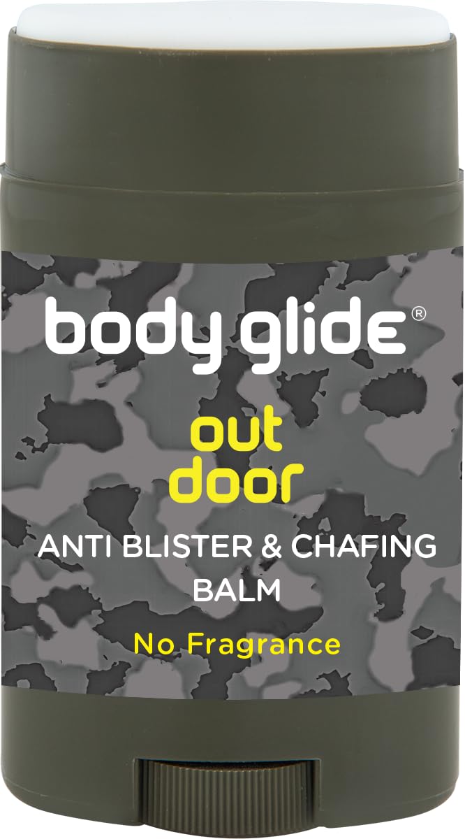 Body Glide Outdoor Anti Chafe Balm – Camo Vegan Friction Stick - 42g