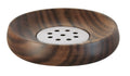 Kleine Wolke Acaia Soap Dish – Natural Acacia Wood Bathroom Accessory