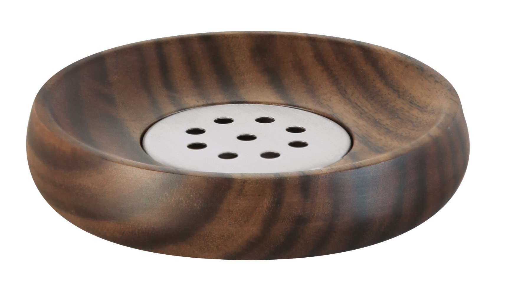 Kleine Wolke Acaia Soap Dish – Natural Acacia Wood Bathroom Accessory
