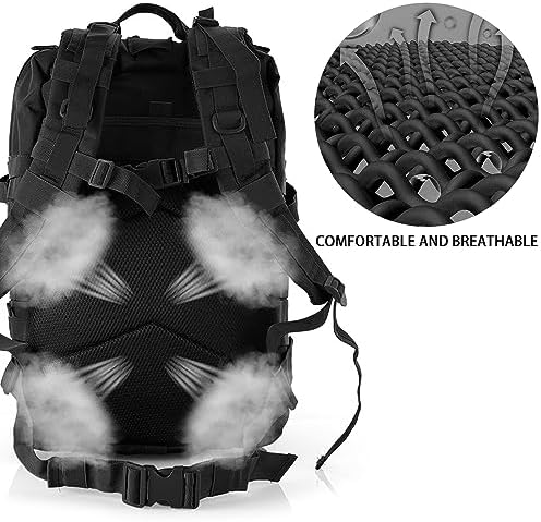 aiGear 45L Military Tactical Backpack | Molle System Hiking Rucksack