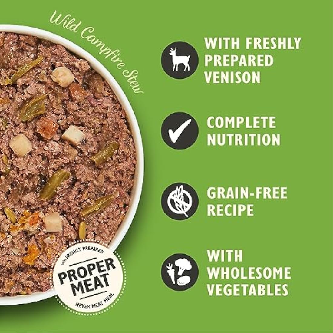 Lily's Kitchen Wild Campfire Stew Grain Free Wet Dog Food | 10 x 150g