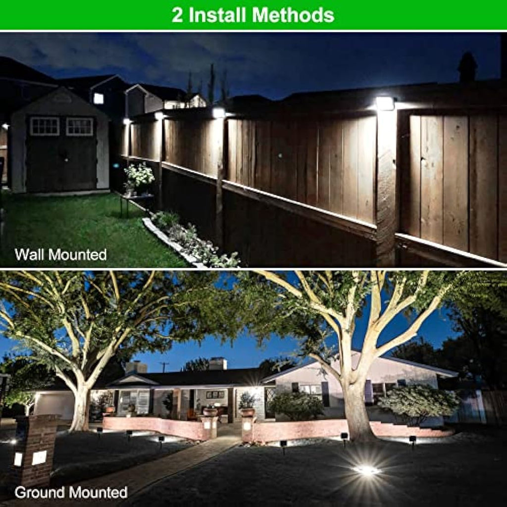 NATPOW LED Garden Spike Lights | IP65 Waterproof Landscape Spotlights