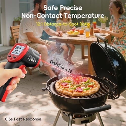 Jolof Store Infrared Thermometer – Non-Contact Digital Temperature Gun