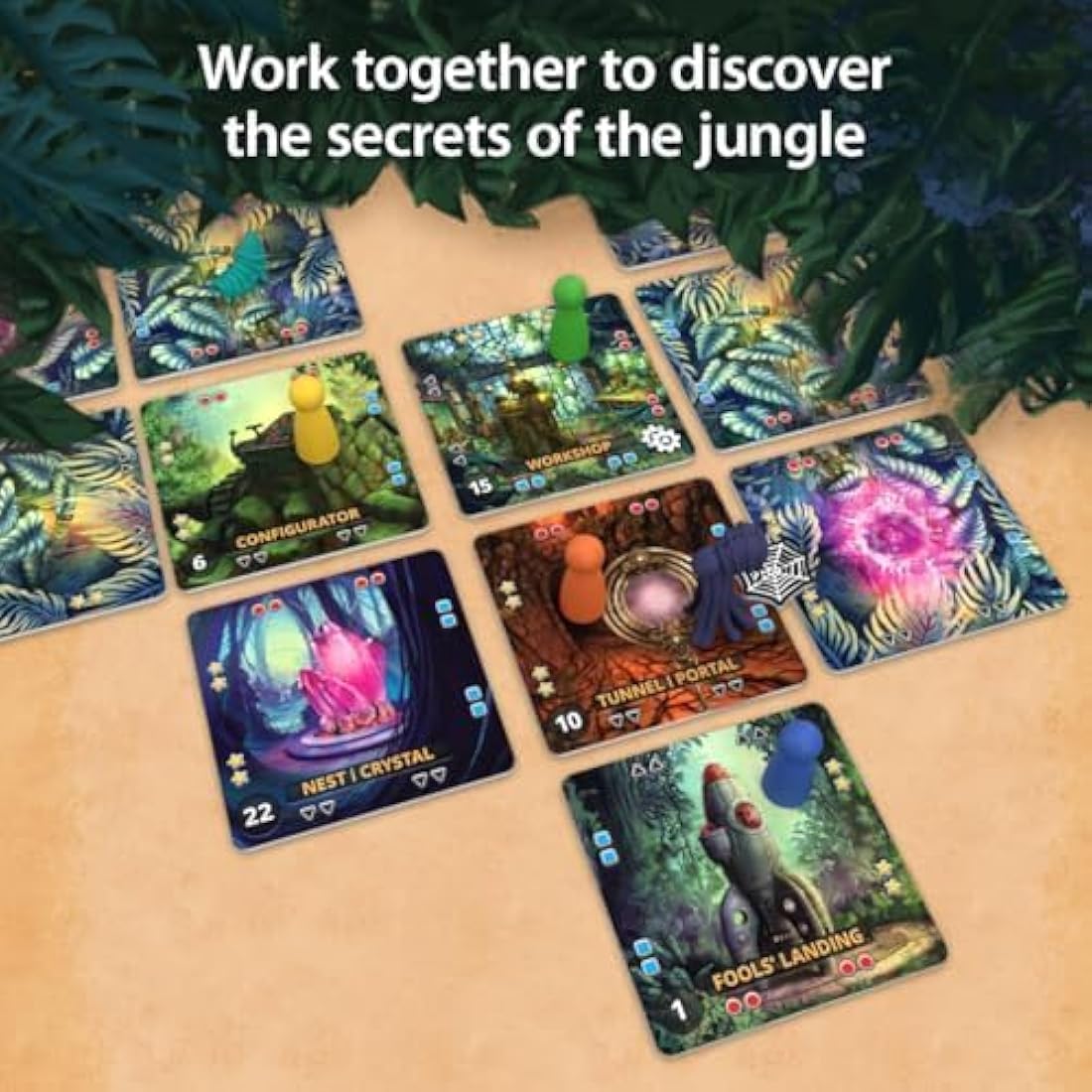 Forbidden Jungle Board Game – Jolof Store Cooperative Strategy Game