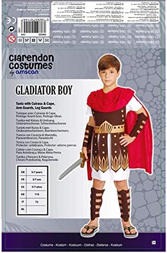 Roman Gladiator Costume for Boys by  – Kids Party Outfit