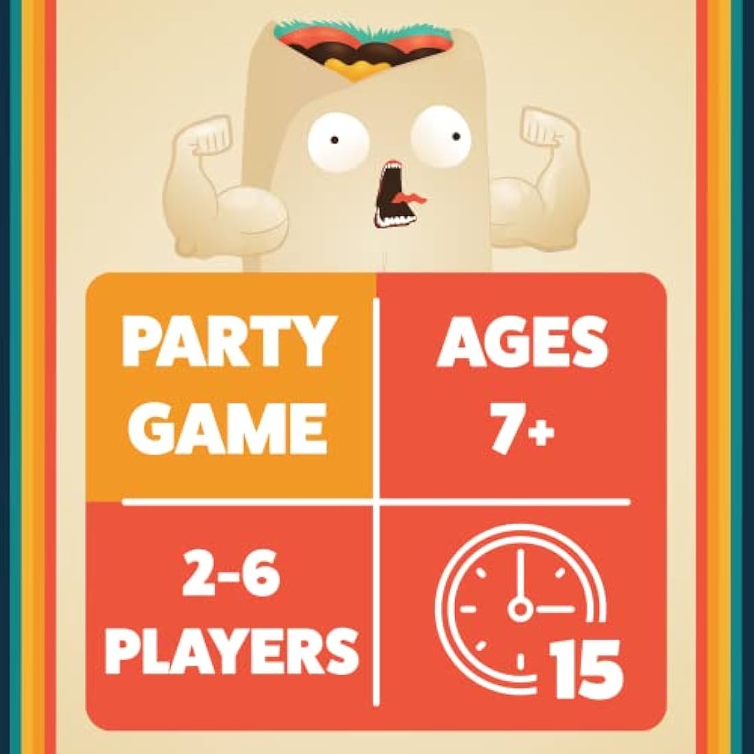 Exploding Kittens Throw Throw Burrito – Dodgeball Card Game for Families